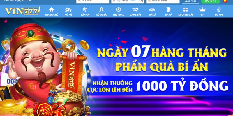 Chú ý người chơi nhận ưu đãi cược thắng VIN777 cần biết